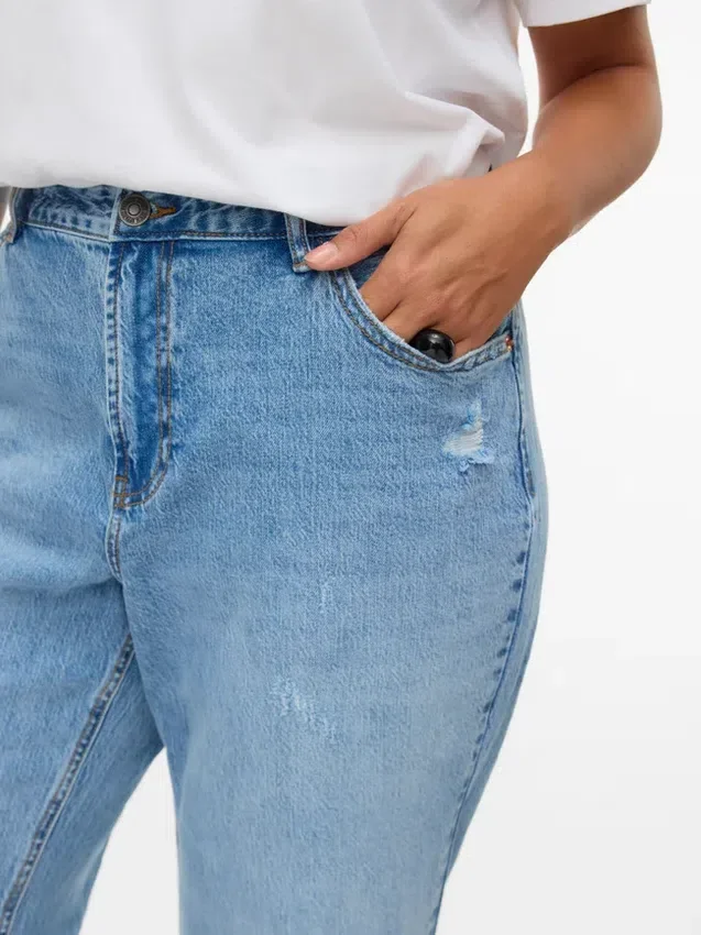 Vmctessa High Rise Straight Fit Jeans Vmctessa High Rise Straight Fit Jeans