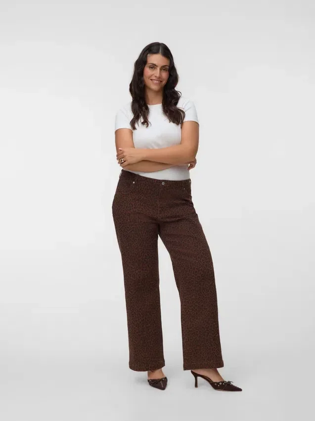 Vmctessa High Rise Wide Leg Fit Jeans Vmctessa High Rise Wide Leg Fit Jeans