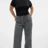 Vmctessa High Rise Wide Leg Fit Jeans