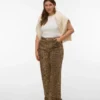 Vmctessa High Rise Wide Leg Fit Jeans