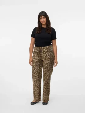 Vmctessa High Rise Wide Leg Fit Jeans