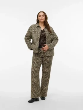 Vmctessa High Rise Wide Leg Fit Jeans