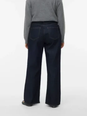 Vmctessa High Rise Wide Leg Fit Jeans
