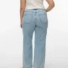 Vmctessa High Rise Wide Leg Fit Jeans