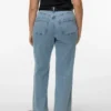 Vmctessa High Rise Wide Leg Fit Jeans
