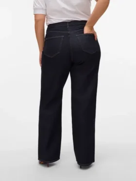 Vmctessa High Rise Wide Leg Fit Jeans