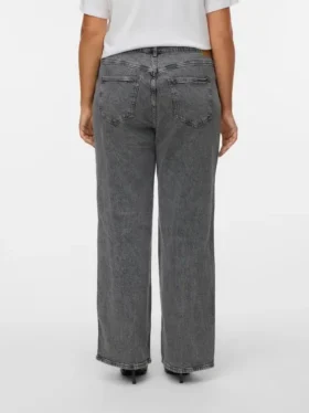 Vmctessa High Rise Wide Leg Fit Jeans