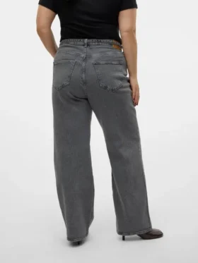 Vmctessa High Rise Wide Leg Fit Jeans