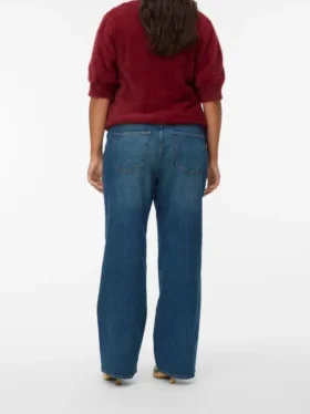 Vmctessa High Rise Wide Leg Fit Jeans