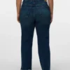 Vmctessa High Rise Wide Leg Fit Jeans