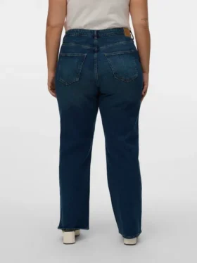 Vmctessa High Rise Wide Leg Fit Jeans