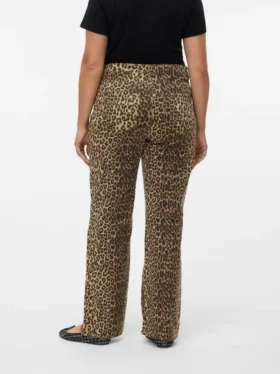 Vmctessa High Rise Wide Leg Fit Jeans