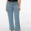 Vmctessa High Rise Wide Leg Fit Jeans