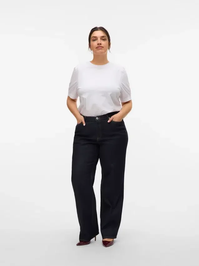 Vmctessa High Rise Wide Leg Fit Jeans Vmctessa High Rise Wide Leg Fit Jeans
