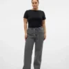 Vmctessa High Rise Wide Leg Fit Jeans