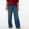 Vmctessa High Rise Wide Leg Fit Jeans