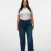 Vmctessa High Rise Wide Leg Fit Jeans