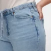 Vmctessa High Rise Wide Leg Fit Jeans