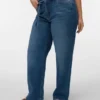 Vmctessa High Waist Wide Leg Fit Jeans