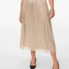 Vmcvips Mid Waist Long Skirt
