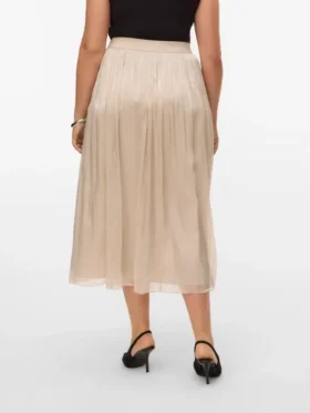 Vmcvips Mid Waist Long Skirt