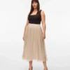 Vmcvips Mid Waist Long Skirt