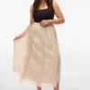 Vmcvips Mid Waist Long Skirt