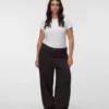 Vmczoe Mid Rise Barrel Fit Jeans