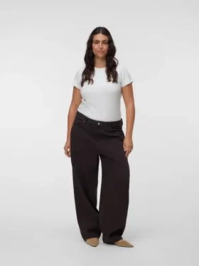 Vmczoe Mid Rise Barrel Fit Jeans