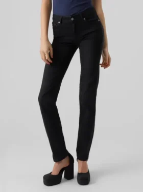 Vmdaf Mid Rise Straight Fit Jeans