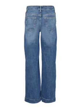 Vmdaisy Mid Rise Wide Leg Fit Jeans
