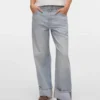 Vmdarcy Mid Rise Wide Leg Fit Jeans
