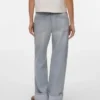Vmdarcy Mid Rise Wide Leg Fit Jeans