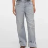 Vmdarcy Mid Rise Wide Leg Fit Jeans