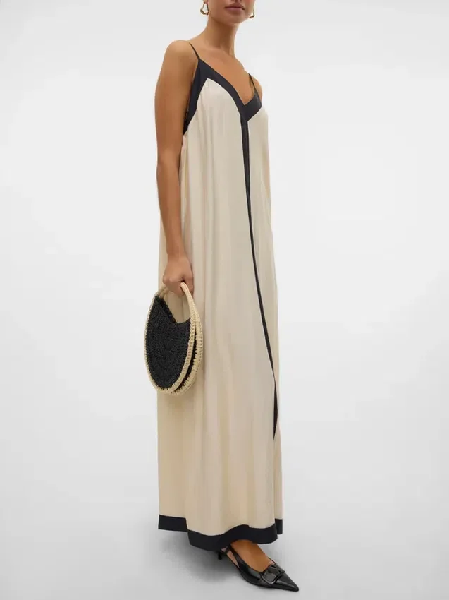 Vmdenise Long Dress Vmdenise Long Dress