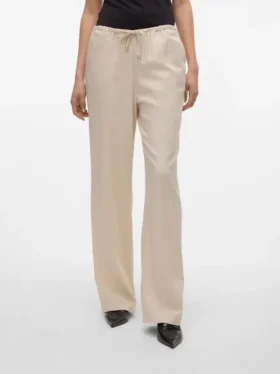 Vmdinna Mid Waist Trousers