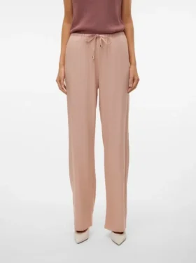 Vmdinna Mid Waist Trousers