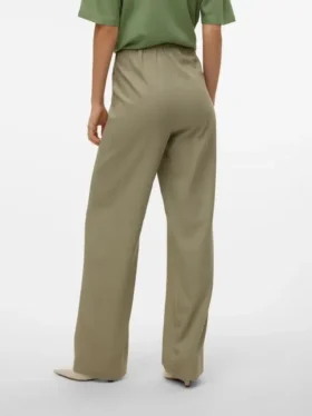 Vmdinna Mid Waist Trousers