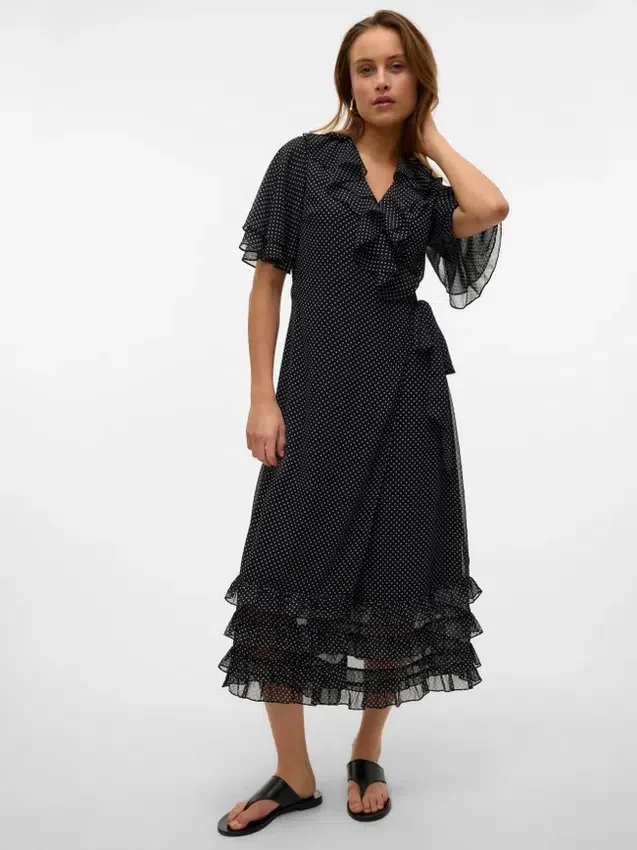 Vmdotina Midi Dress Vmdotina Midi Dress