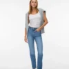 Vmelia High Rise Straight Fit Jeans