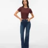 Vmella Mid Rise Bootcut Fit Jeans
