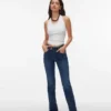Vmella Mid Rise Bootcut Fit Jeans