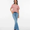 Vmella Mid Rise Bootcut Fit Jeans