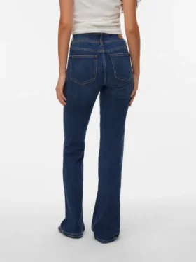 Vmella Mid Rise Bootcut Fit Jeans