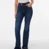 Vmella Mid Rise Bootcut Fit Jeans