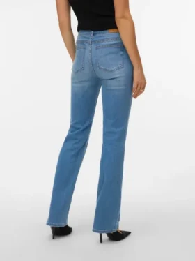 Vmella Mid Rise Straight Fit Jeans