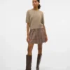 Vmellie Mid Waist Mini Skirt