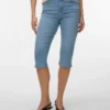 Vmelly Mid Rise Slim Fit Capris