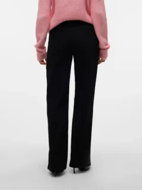 Vmelly Mid Rise Wide Leg Fit Jeans