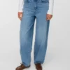 Vmetna High Rise Barrel Fit Jeans